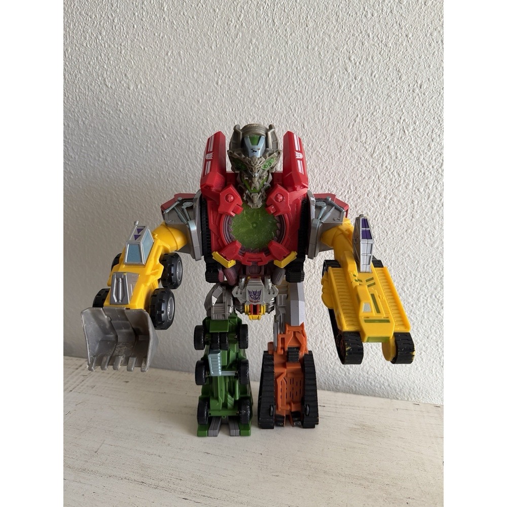 2008 Transformers Construction Devastator Mega Power Bots 12" Revenge of Fallen